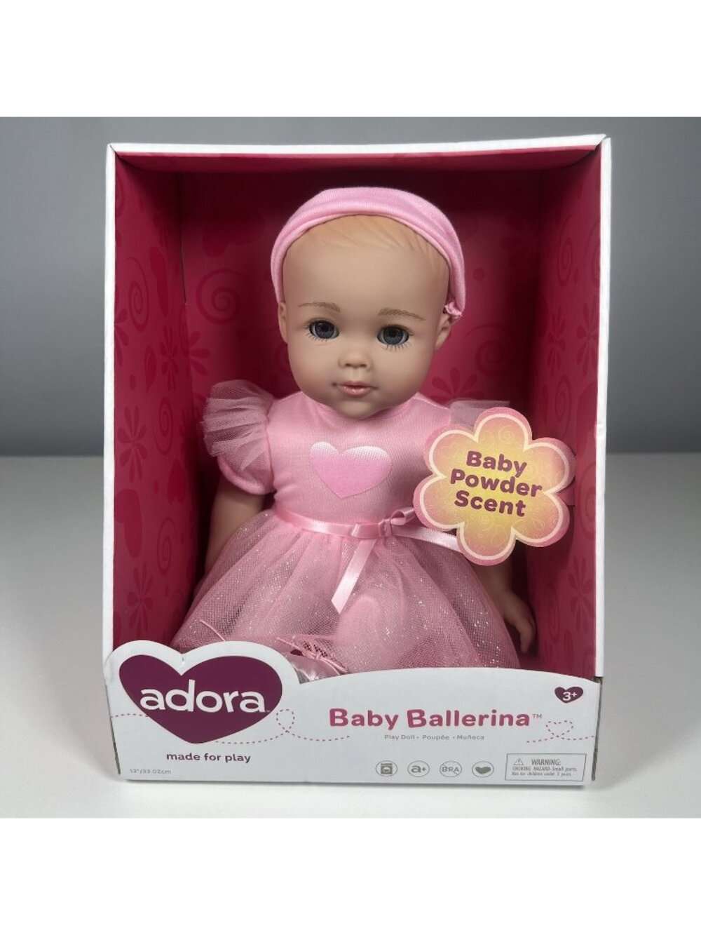 Adora Baby Ballerina Aurora 13” Doll 22154 Baby Powder Scent New in Box